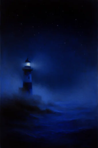 Ethereal Nocturnal Obscura style reference image — chiaroscuro