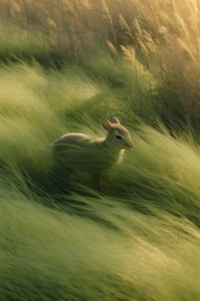 Tactile Organic Wilderness style AI image example 3