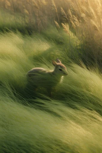 Tactile Organic Wilderness style reference image — muted earthy color palette