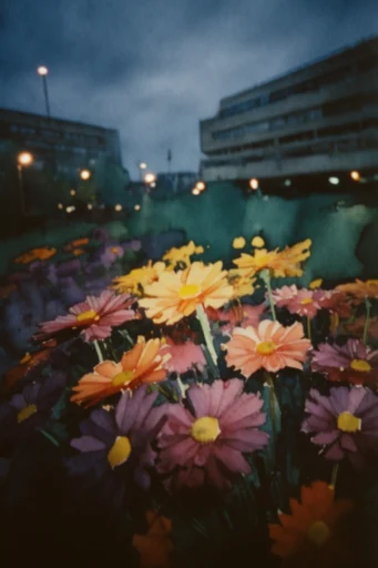 Cinematic Urban Liminality style reference image — liminal space