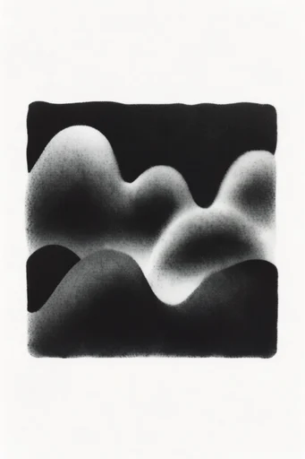 Monochromatic Surrealist Noir style reference image — monochromatic