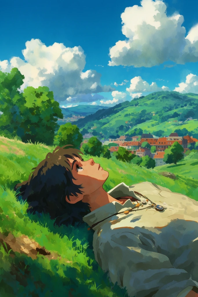 Luminous Pastoral Fantasy style AI image example 1