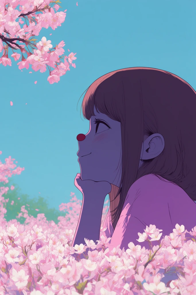 Nocturnal Pastel Anime style AI image example 1