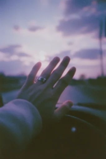 Nostalgic Twilight Dreamscape style reference image — soft focus bokeh