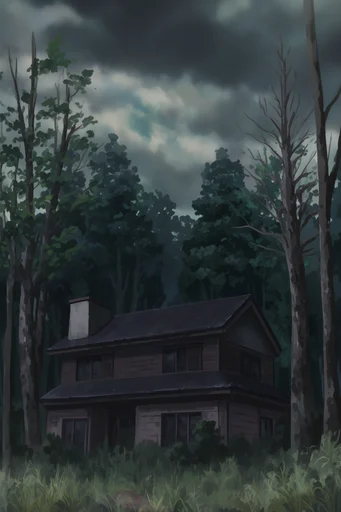 Nostalgic Painterly Melancholy style AI image example 4