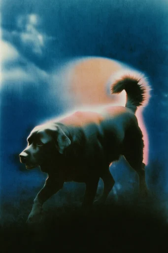 Spectral Analog Blur style reference image — painterly airbrush texture