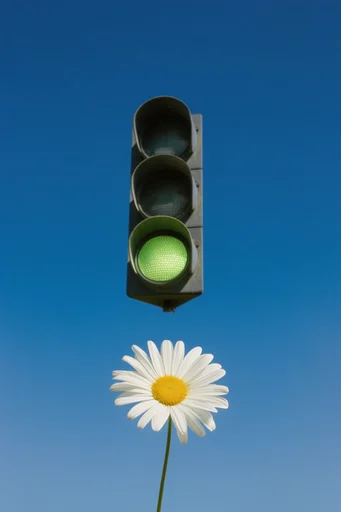 Saturated Minimalist Contrast style reference image — editorial style