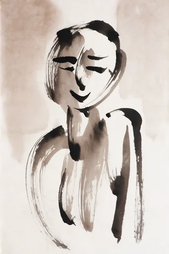 Timeless Monochromatic Sketch moodboard — generate AI images in this style