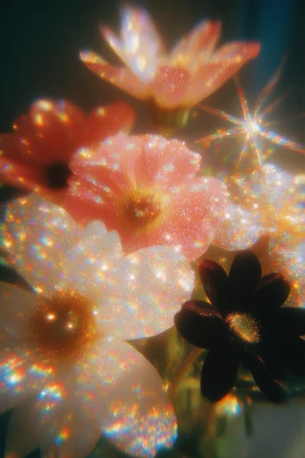 Prismatic Cosmic Noir style reference image — surreal dreamlike atmosphere