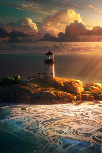 Luminous Urban Narrative style reference image — high-angle perspective