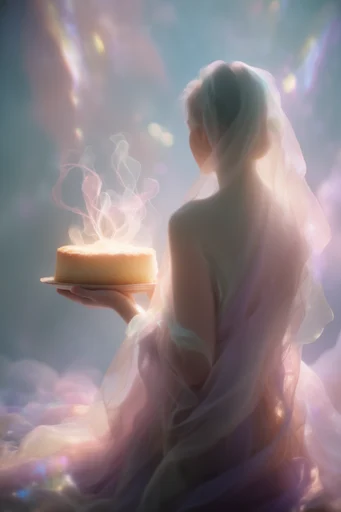 Luminous Ethereal Fluidity style reference image — magical realism