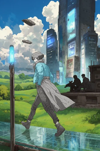 Nostalgic Ghibli Pastoral style reference image — Studio Ghibli style
