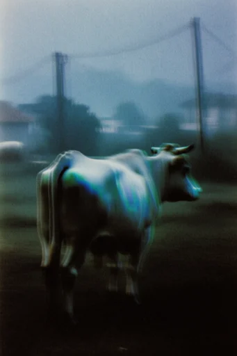 Spectral Analog Glitch style reference image — chromatic aberration