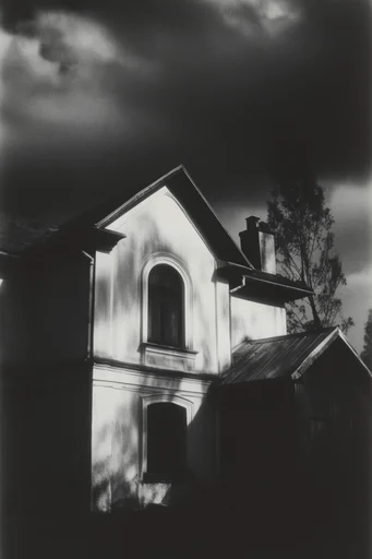 Cinematic Chiaroscuro Noir style reference image — cinematic noir