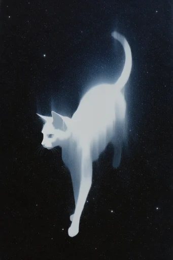 Celestial Nocturnal Minimalism style reference image — fine grain texture