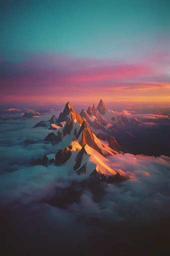 Nostalgic Twilight Surrealism style reference image — dreamy retro-surrealism