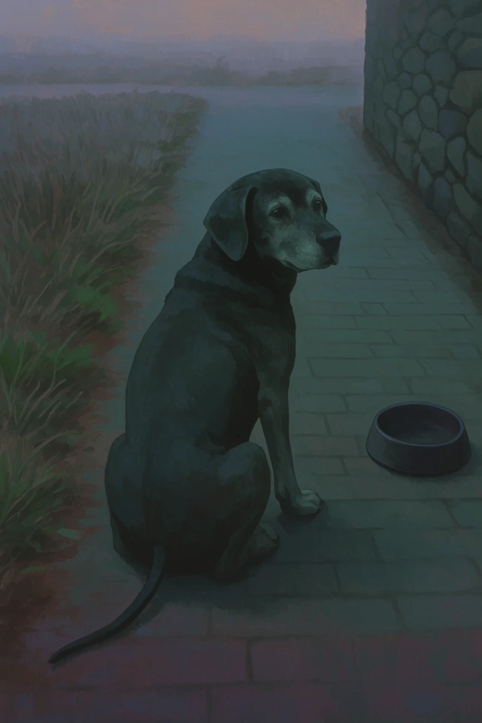 Atmospheric Somber Realism style AI image example 3