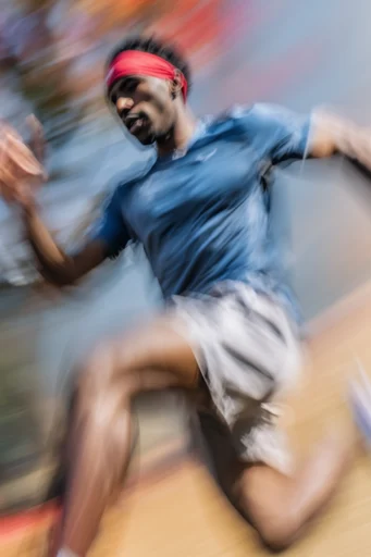 High-Velocity Kinetic Blur moodboard — generate AI images in this style