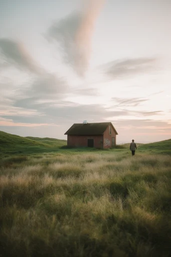 Surreal Verdant Minimalism style AI image example 2