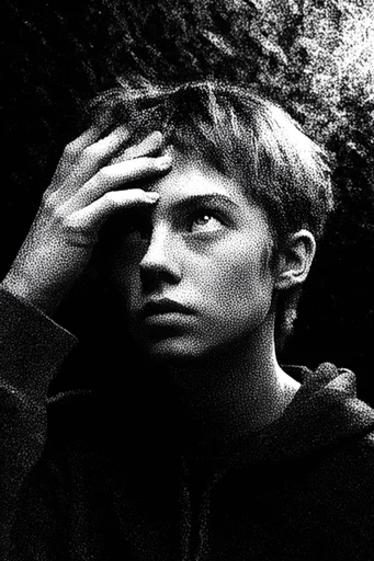 Cinematic Monochrome Noir moodboard — generate AI images in this style