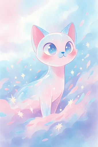 Ethereal Luminescent Fantasy style reference image — dreamy digital illustration