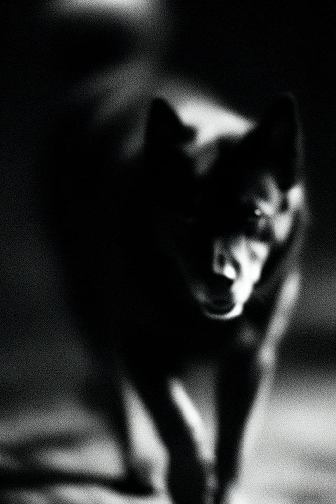 Cinematic Chiaroscuro Noir style AI image example 3