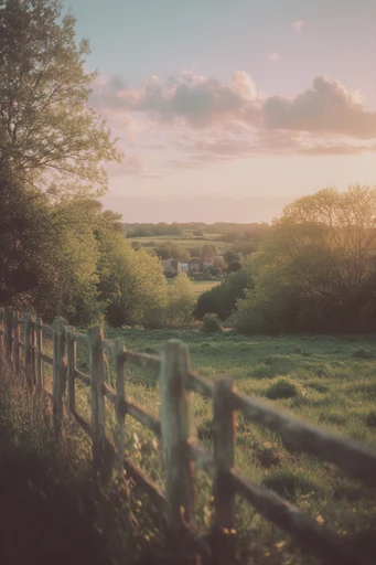 Dreamy Pastoral Etherealism style reference image — ethereal woodland atmosphere