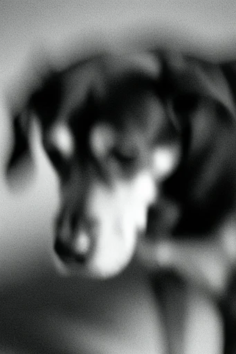 Kinetic Noir Abstraction style reference image — nocturnal atmospheric blur