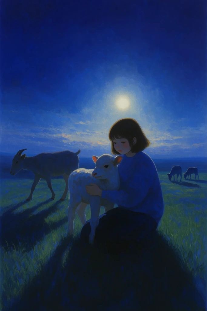 Luminous Nocturnal Dreamscapes style AI image example 3