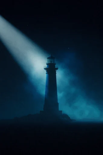 Cinematic Cobalt Chiaroscuro style reference image — minimalist composition