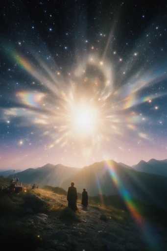 Spectral Cosmic Dreamscape style reference image — ethereal atmosphere