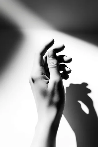 Stark Geometric Chiaroscuro style reference image — stark geometric composition