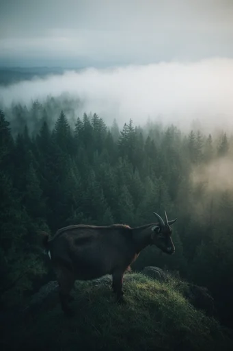 Atmospheric Nordic Gothic style AI image example 3