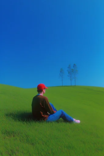 Surreal Pastoral Minimalism moodboard — generate AI images in this style