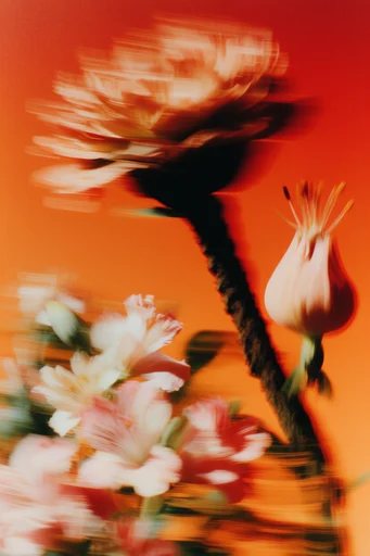 Kinetic Amber Dreamscape style reference image — kinetic energy