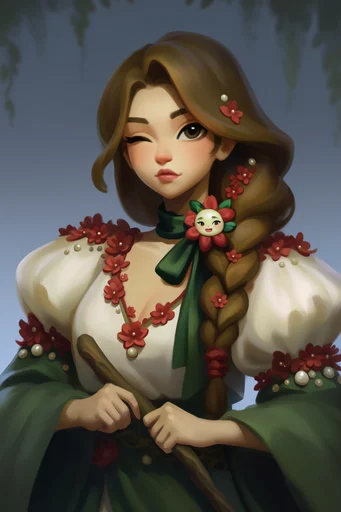 Tactile Fantasy Conceptism style reference image — grounded fantasy aesthetics
