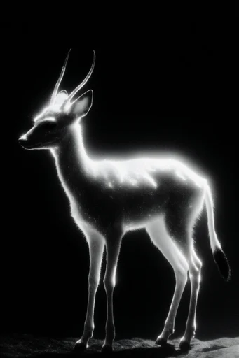 Spectral Cosmic Noir style AI image example 3