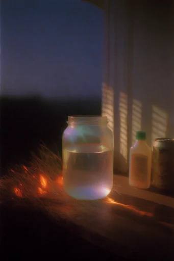 Ethereal Twilight Motion style reference image — painterly motion blur
