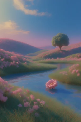 Ethereal Pastel Surrealism style reference image — diffused cinematic lighting