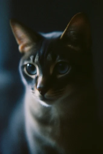Cinematic Nocturnal Chiaroscuro style reference image — introspective mood