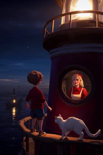 Luminous Narrative Realism style reference image — atmospheric narrative composition