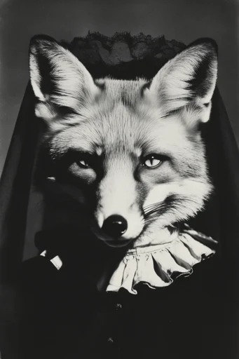 Cinematic Monochrome Noir style reference image — vintage film grain