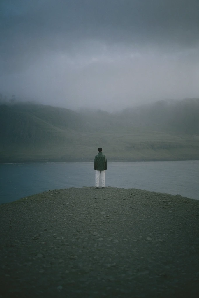 Atmospheric Melancholic Liminality style AI image example 1