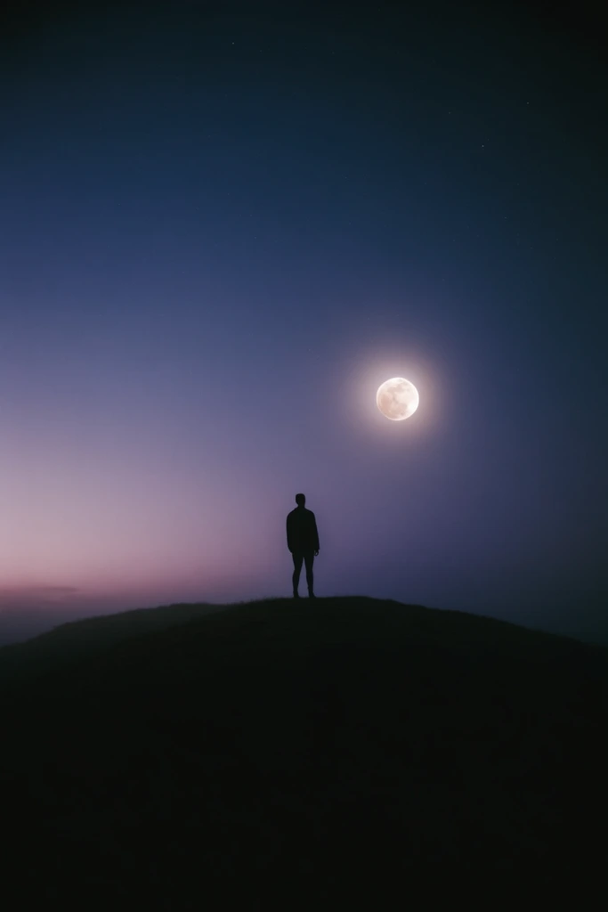 Cinematic Nocturnal Etherealism style AI image example 2