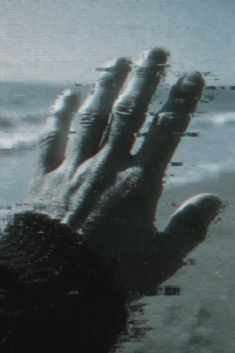 Corrupted Analog Noir style reference image — CRT scanlines