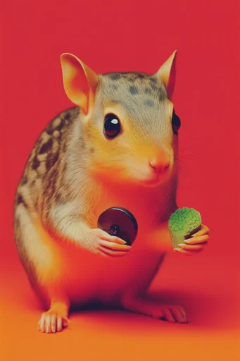 Surrealist Graphic Pop style AI image example 3