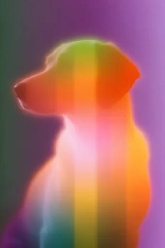 Luminous Temporal Abstraction style reference image — luminous light leak