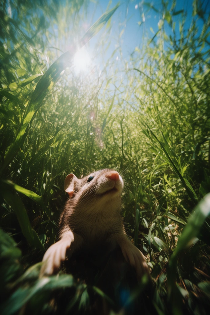 Radiant Low-Angle Vitality style AI image example 3