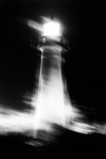 Spectral Motion Noir style reference image — grainy film texture