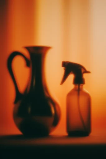 Atmospheric Amber Minimalism style reference image — atmospheric fog
